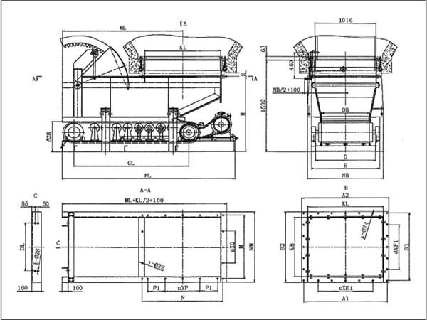 扇形閥門帶式（甲帶）給料機的承載能力較強、噪音低、整機使用壽命長